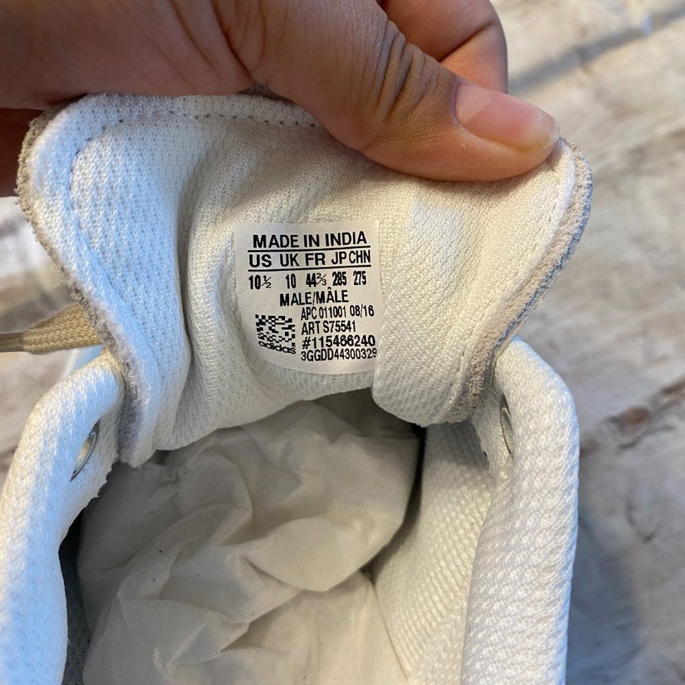 Adidas Stan Smith Off White Men's Sneakers - Picture 10 of 14